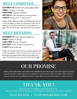Bold Blocks Adoption Letter Back