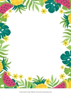 Pineapple Luau Back