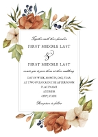 Autumn Wedding Front