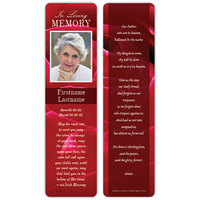 Full Red Rose Back