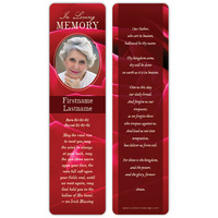 Full Red Rose Front