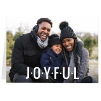 J O Y F U L, Fold (7x5) Back | Front