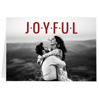 J O Y F U L, Fold (7x5) Back | Front