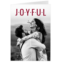 J O Y F U L, Fold (5x7) Back | Front
