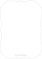 Festive Photograph (Shaped Cut) Back