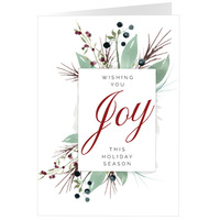 Festive Nature, Fold (5x7) Back | Front