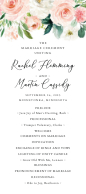 Blushing Bouquet, Script Front