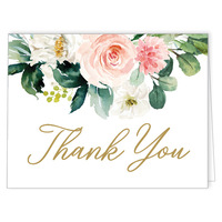 Blushing Bouquet, Script Back | Front