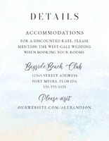 Abstract Beach Details Enclosure Front