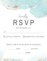 Gilded Ink RSVP Front