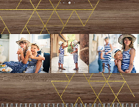 Rustic Geo Woodgrain