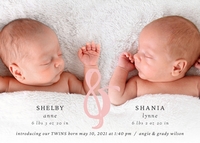 Ampersand Twins Front