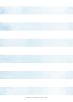 Watercolor Wash Stripes Back