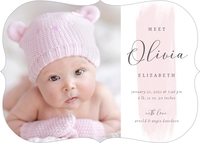 Swatched Script (Shaped Cut) Front
