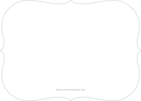 Swatched Script (Shaped Cut) Back