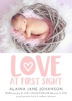 LOVE at first sight Front