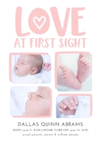 LOVE at first sight Front