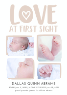 LOVE at first sight Front