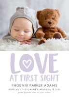 LOVE at first sight Front