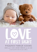 LOVE at first sight Front