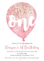 One Balloon Front