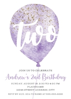 One Balloon, Two Front