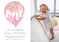 One Balloon Front