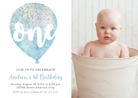One Balloon Front