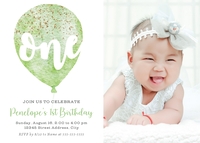 One Balloon Front