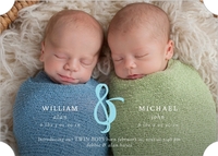 Ampersand Twins (Shaped Cut) Front