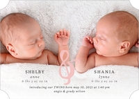 Ampersand Twins (Shaped Cut) Front
