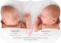 Ampersand Twins (Shaped Cut) Front