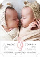 Ampersand Twins (Shaped Cut) Front