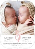 Ampersand Twins (Shaped Cut) Front