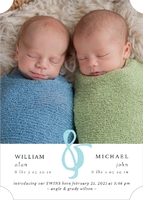 Ampersand Twins (Shaped Cut) Front