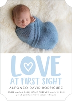 LOVE at first sight (Shaped Cut) Front
