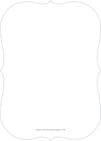 Scripted Hello (Shaped Cut) Back