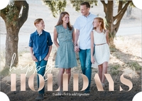 Golden Holidays (Shaped Cut) Front