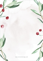 Leafed Joy (Shaped Cut) Back