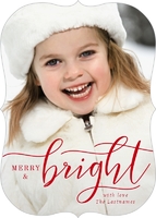 Bright Script (Shaped Cut) Front