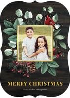 Holiday Cardinal (Shaped Cut) Front