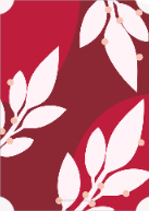 Modern Leaves (Shaped Cut) Back