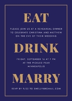 Eat Drink Marry Front