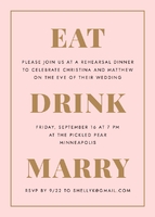 Eat Drink Marry Front