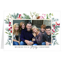 Winter Foliage with Fine Gold, Fold 7x5 Back | Front