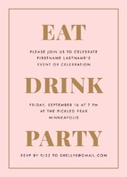 EAT DRINK PARTY Front