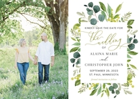 Framed Greenery Branches Front
