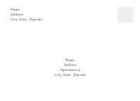 Classic Typography (Standard) Front