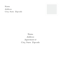 Classic Typography (Standard) Front
