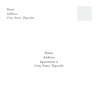 Classic Typography (Standard) Front